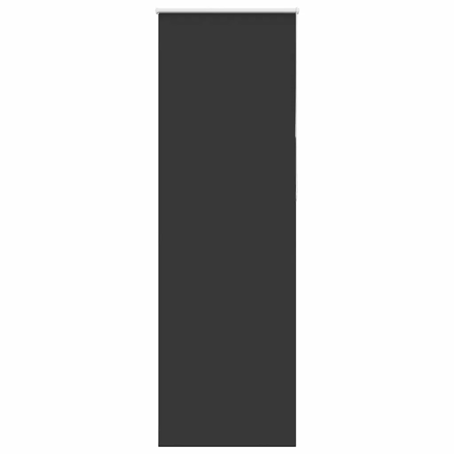 vidaXL Verdunkelungsrollo Schwarz 80x230 cm Stoffbreite 75,7 cm 4010942 günstig online kaufen