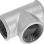 LUX T-Stück 38,9 mm aus Temperguss für Heizung & Wasserinstallation.