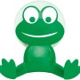 Wenko Saughaken Frosch Grün, Handtuchhalter für Kinderzimmer und Bad, ohne Bohren.