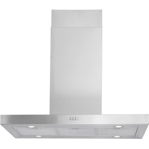 PKM Insel-Dunstabzugshaube 8099ISZ aus Edelstahl mit LED-Beleuchtung.