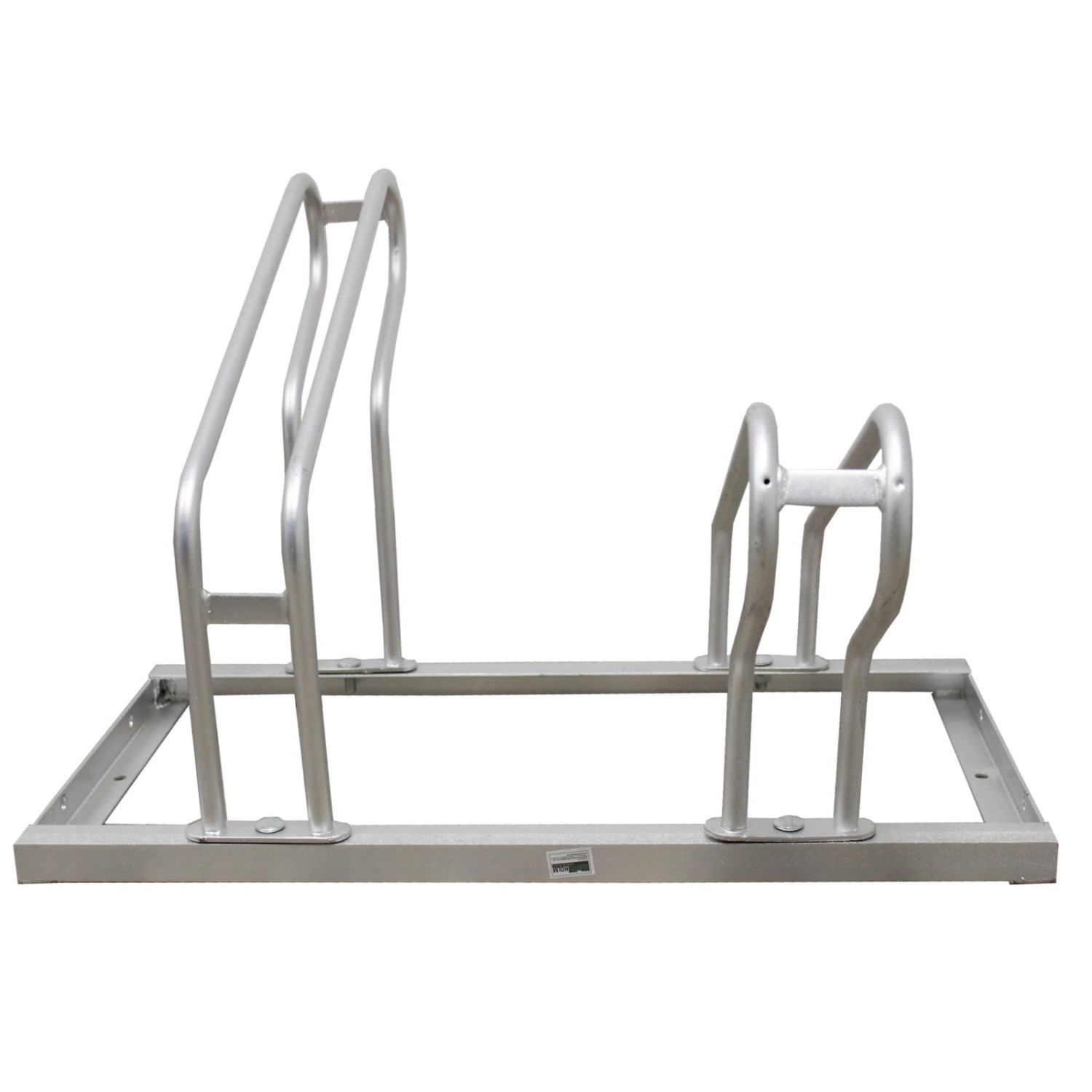 TRUTZHOLM Fahrradständer für 8 Fahrräder Höhenversetzt 280x45 cm Stahl günstig online kaufen