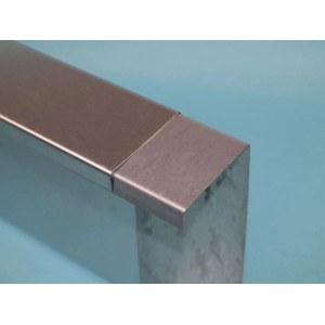 Green-Split Stoßverbinder Für Schneckenzaun 90-Grad Aus Aluminium-Zink
