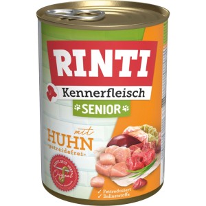 Rinti Hunde-Nassfutter Kennerfleisch Senior Huhn 400 g