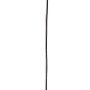 Moderne Pendelleuchte Drewno mit schwarzem Metallkorb und geölter Eiche, 1-flammig.