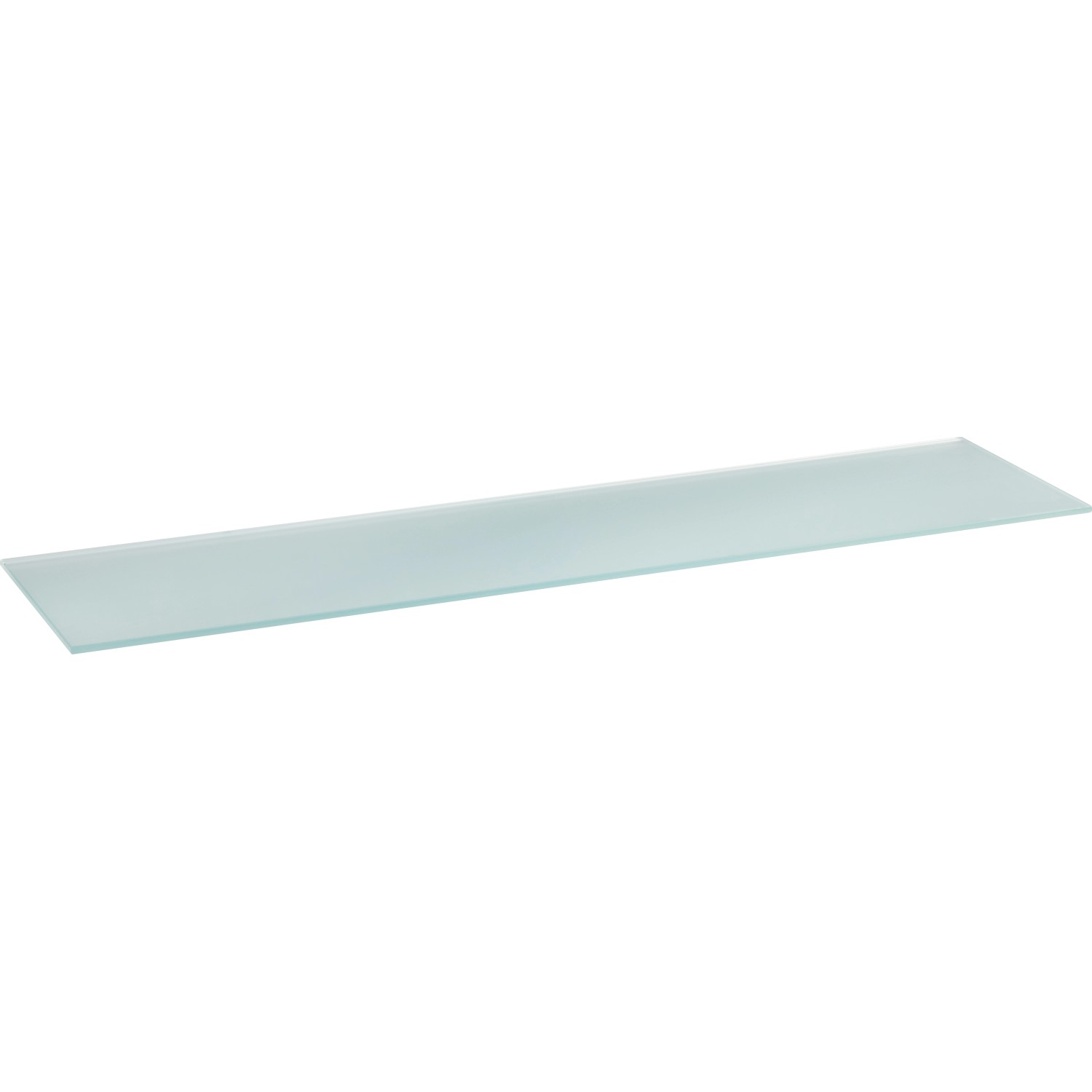 Glasregal Bransley 0,6 cm x 80 cm x 20 cm Satiniert günstig online kaufen