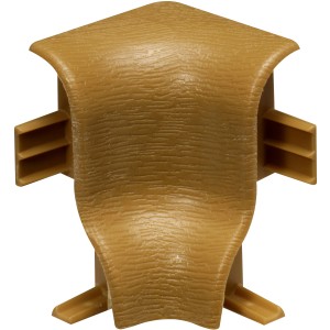 System 8 Innenecke in Eiche für Laminat & Parkett, Detailaufnahme.