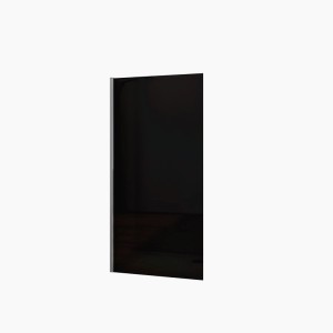 Duschparadies 100 x 200cm Walk in Dusche 8mm Nano Glas Duschwand Rauchglas Hochglanz Verchromt