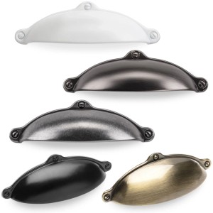 SOTECH Muschelgriff ERIKA BA 64 mm Titan Gebürstet