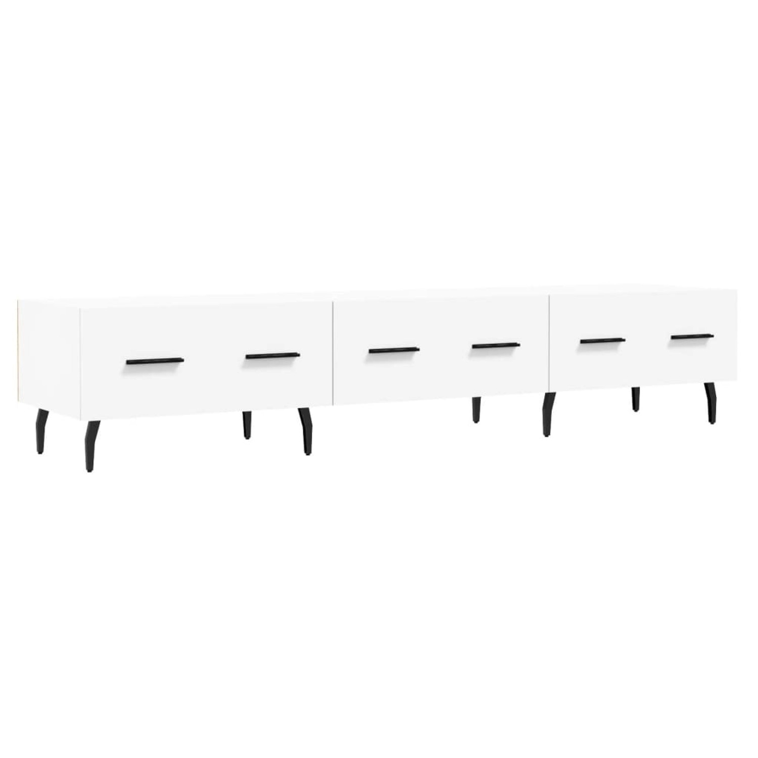 vidaXL TV-Schrank Weiß 150x36x30 cm Holzwerkstoff 829164 günstig online kaufen