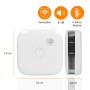 2er Pack Smartwares Funkrauchmelder FSM-11652, weiß, mit 5-Jahres-Batterie und Funkvernetzung.