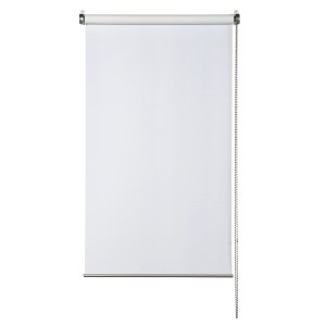 Gardinia Easyfix Rollo Premium, 45x150 cm, weiß, verdunkelnd mit Metallkette.