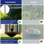 Zero Gravity Gartenschaukel UFO mit Stabilem und Korrosionsbeständigem Metallrahmen_5
