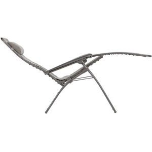 Lafuma Relaxsessel RSXA CLIP Batyline® Terre, Gartenstuhl mit verstellbarer Liegeposition und Kopfstütze.