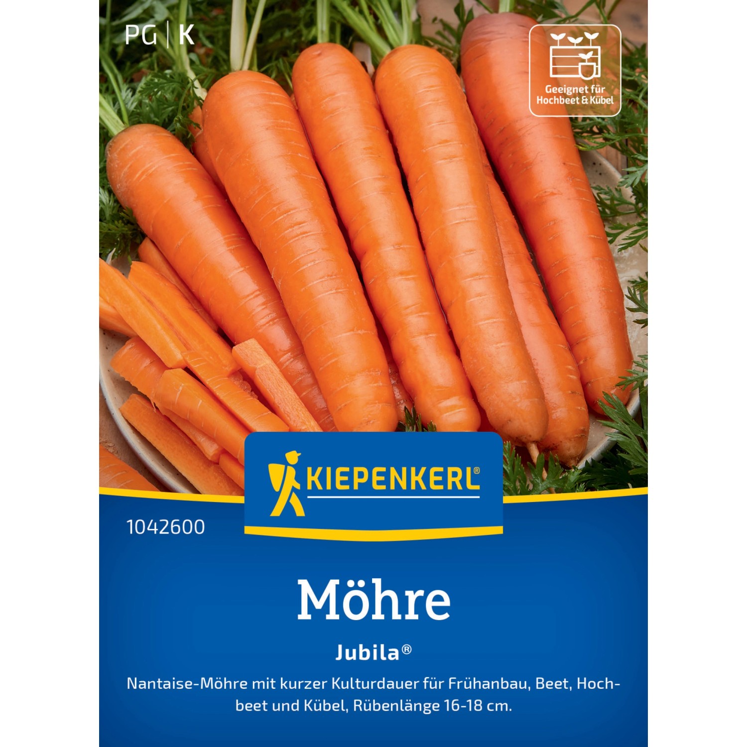 Kiepenkerl Möhre Jubila® (Naomi) (Daucus carota ssp. sativus) günstig online kaufen