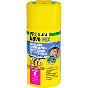 JBL Pronovo Fex Fischfutter, 100ml Dose mit gefriergetrockneten Tubifex für Zierfische.