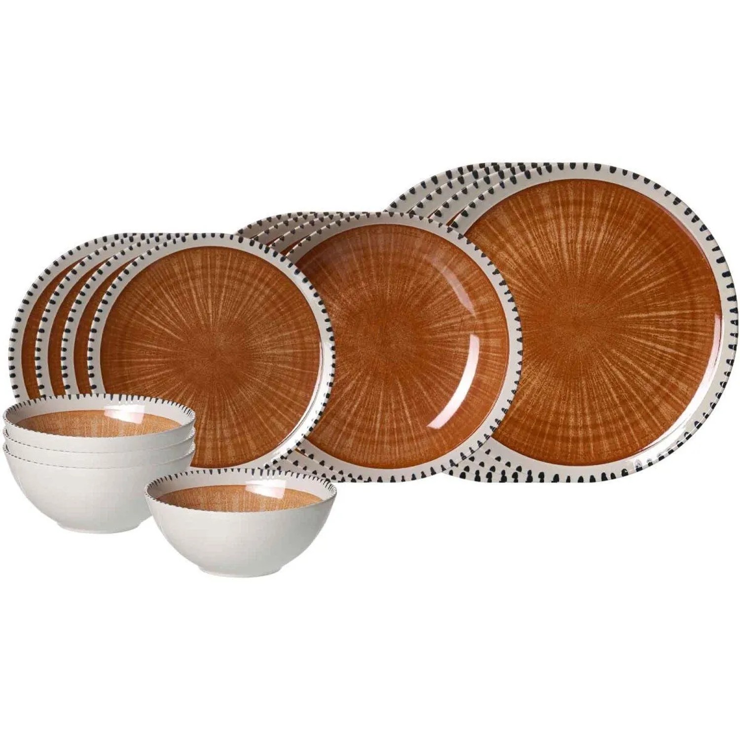 Ritzenhoff & Breker Natura Einsteiger-Set 16-teilig Braun