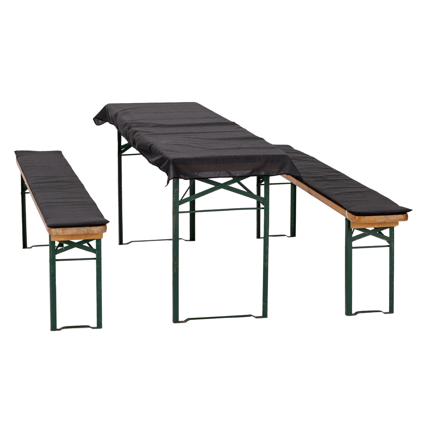 Beo Auflagen-Set für Festzeltgarnitur 3-teilig Anthrazit