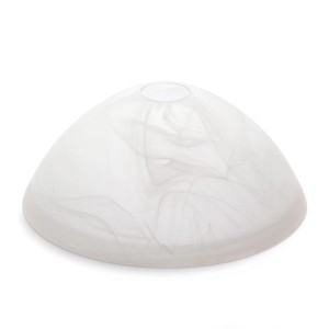 Orion Lightstyle Lampenschirm Alabaster, Ø 25cm, aus Glas für Lampen & Leuchten.