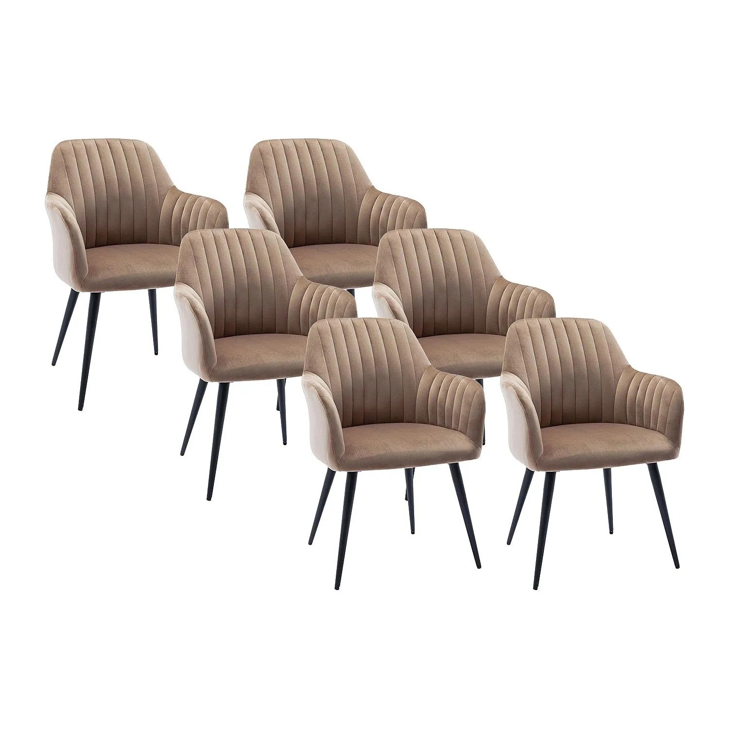 Vente-unique Stuhl Eleana Beige 58 cm