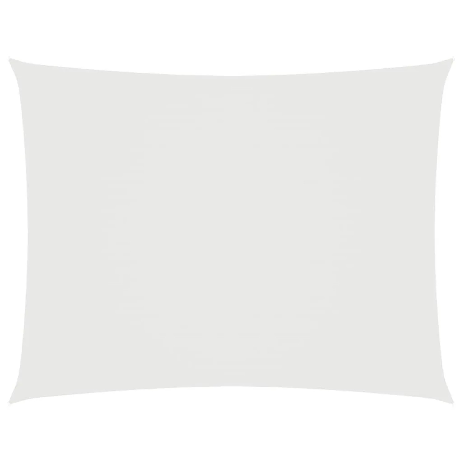 vidaXL Sonnensegel Oxford-Gewebe Rechteckig 2,5x3,5 m Weiß 135261