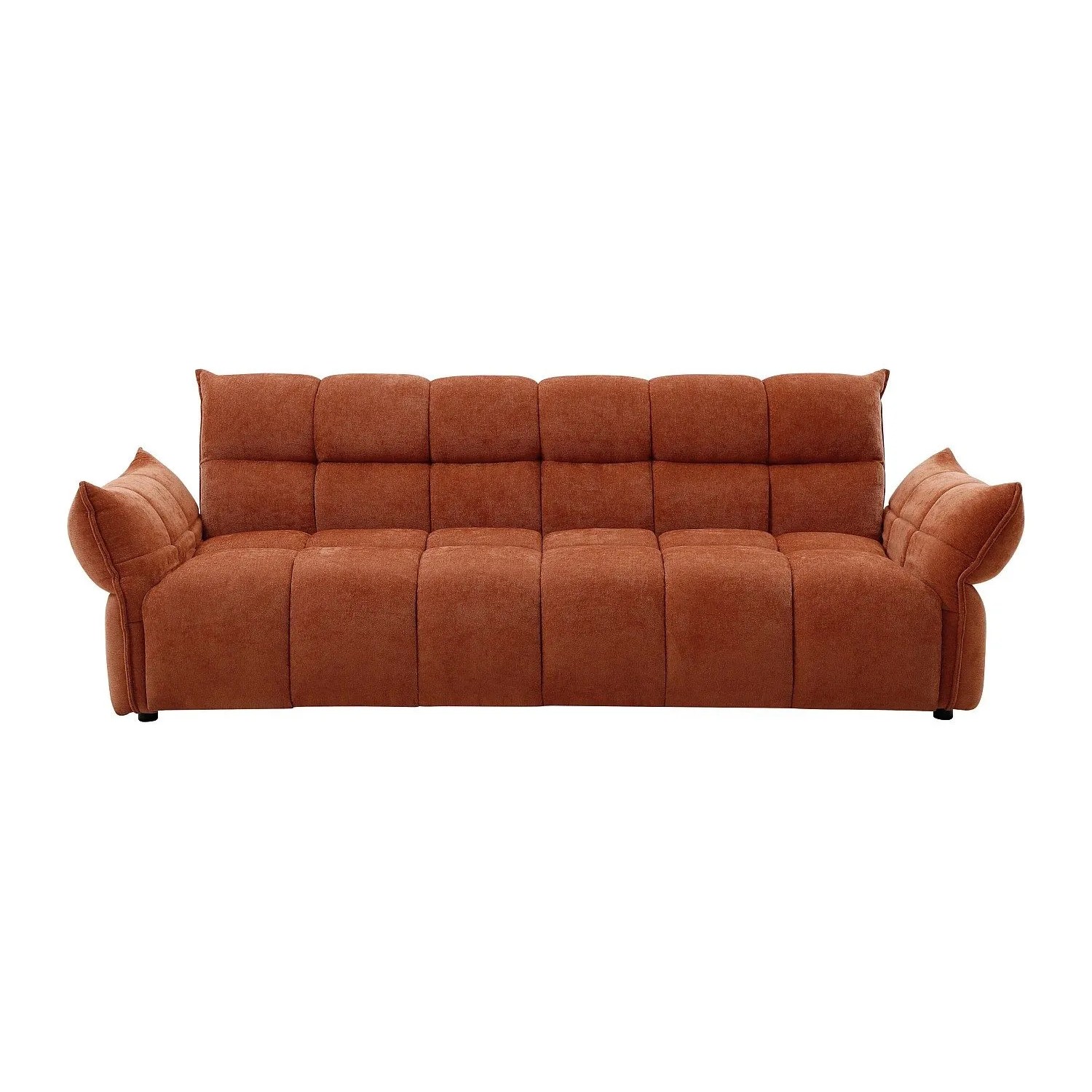Vente-unique Schlafsofa Hakemo Terracotta 250 cm