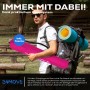 Pinker 24Move Campingstuhl Faltstuhl mit Tragetasche. Klappstuhl für Outdoor-Aktivitäten.