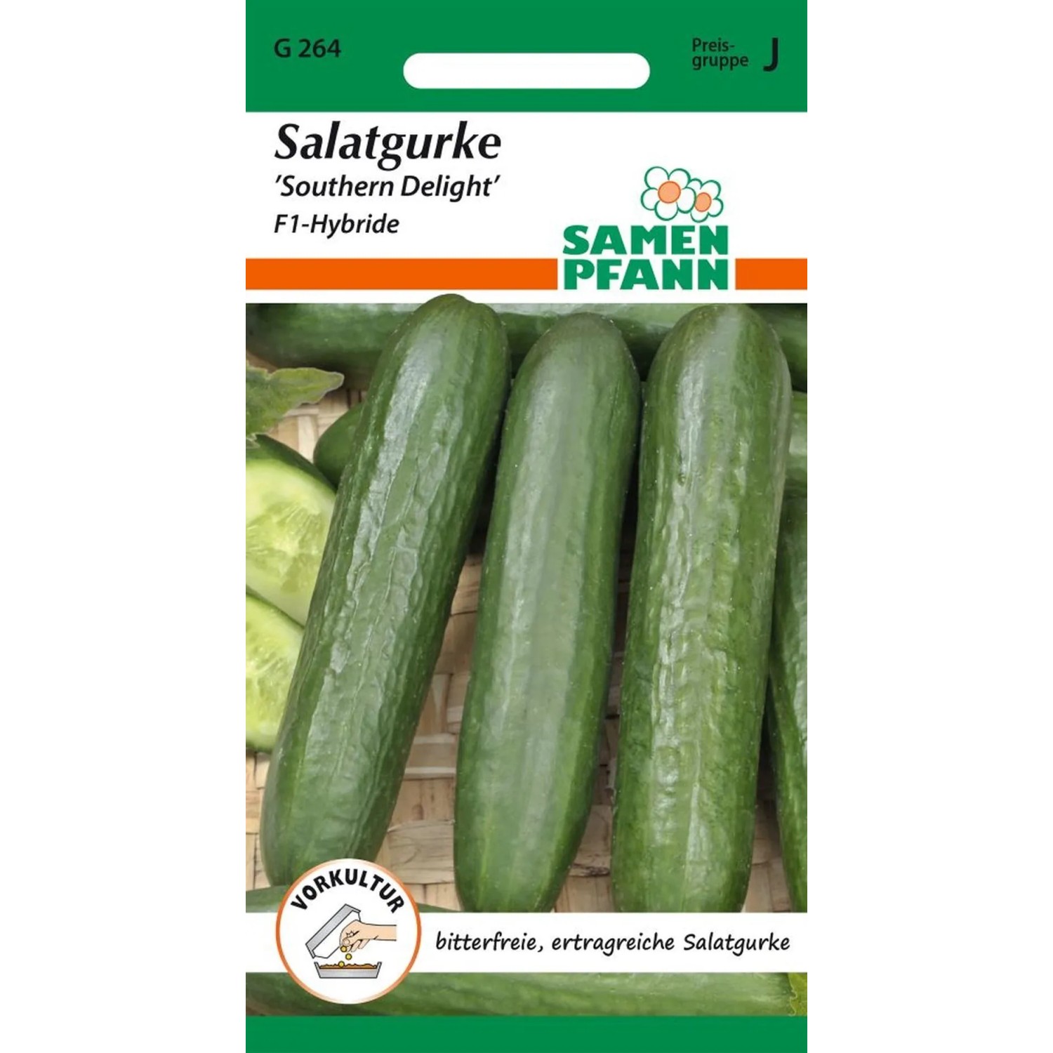 SAMEN PFANN Salatgurke Southern Delight F1