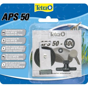 Tetratec APS 50 Ersatzteilset für Aquarienluftpumpe, verschiedene Ersatzteile im Set.