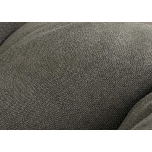 Proregal Poly-Rattan Garnitur HxBxT 85,5x67x68 cm Sitzhöhe 35cm Grau Polster Dunkelgrau Balkon-Set Gartengarnitur Sitzgruppe Stuhl Beistelltisch