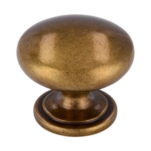 Siro Möbelknopf Landhaus 1533, Metall Vintage Gold, Ø 33 mm.