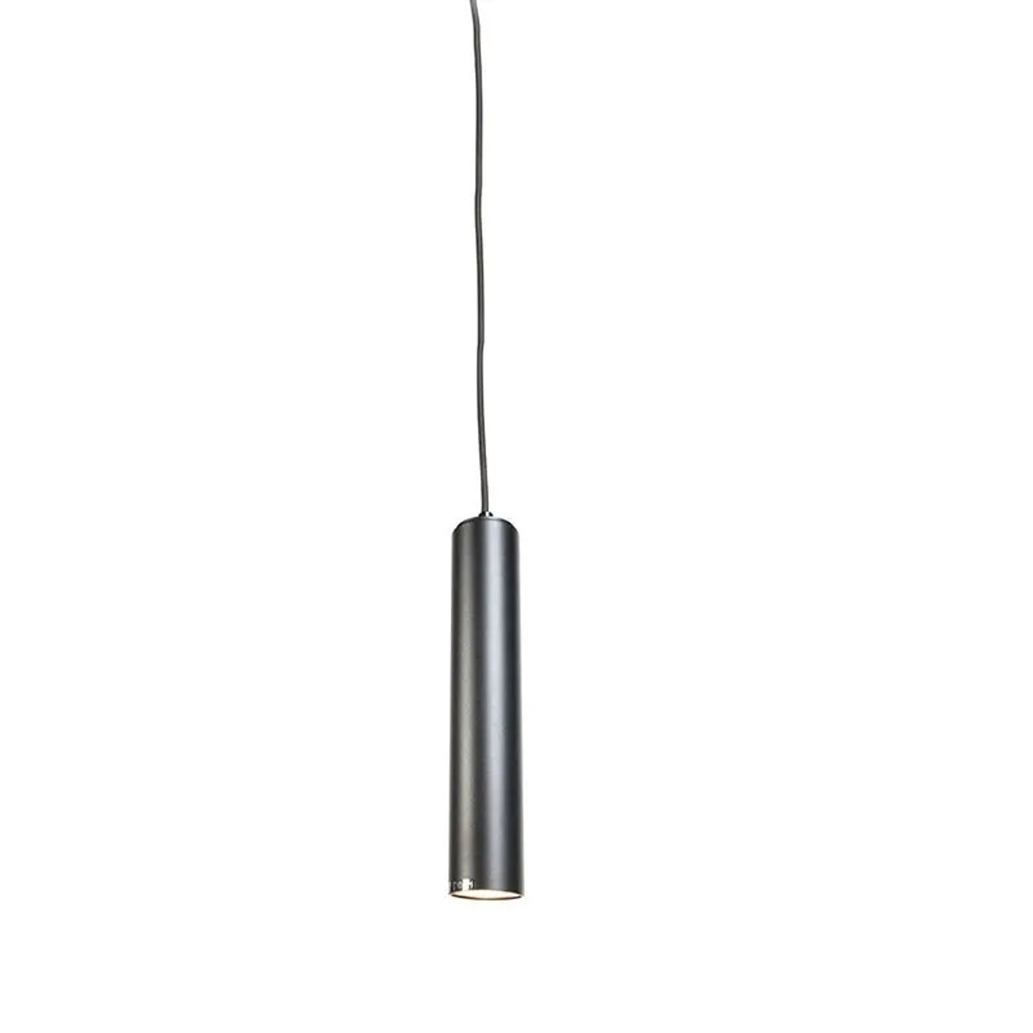 QAZQA Design-Pendelleuchte Schwarz GU10 50mm Tuba Small