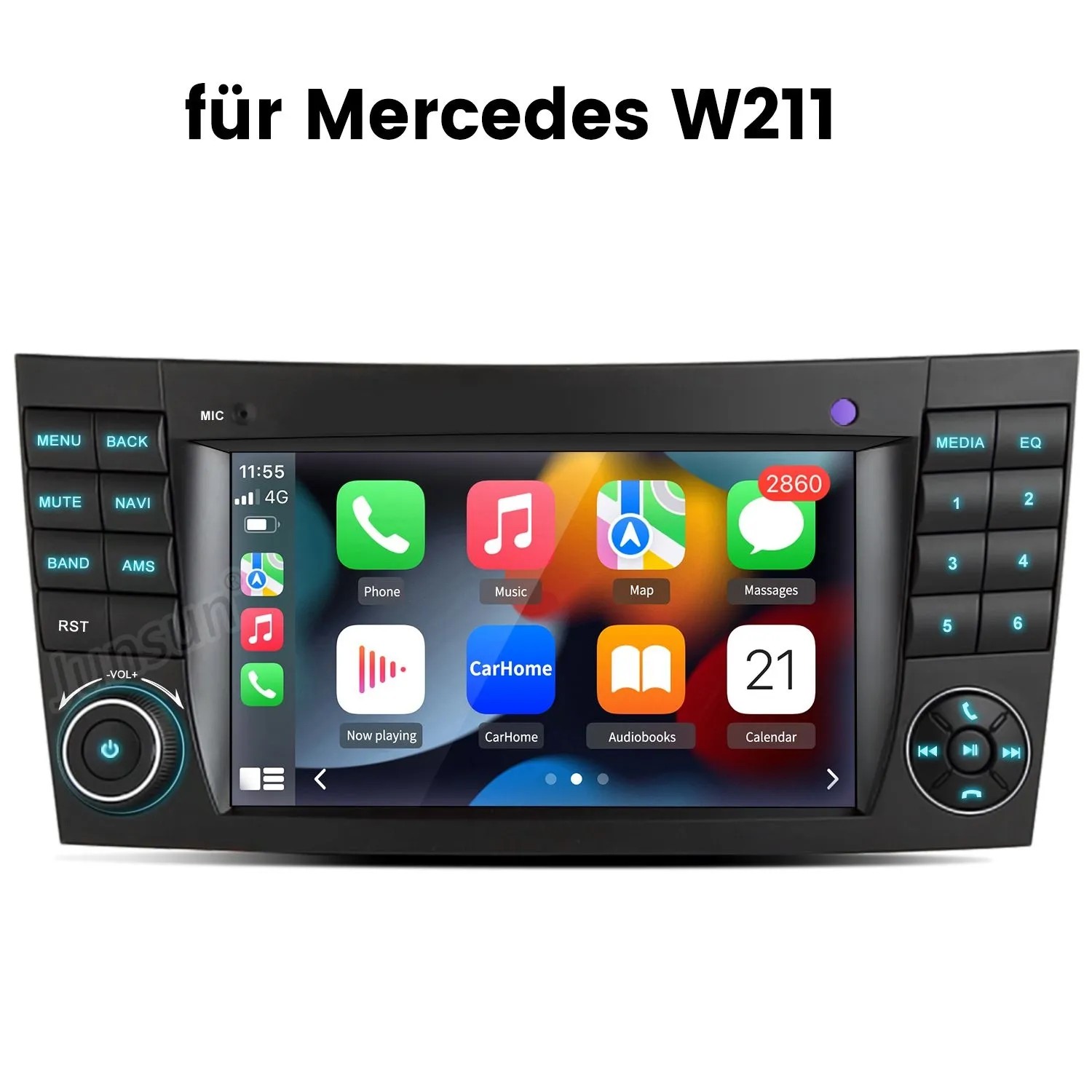 Junsun Carplay Aoturadio Für BENZ W211