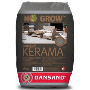 Dansand Kerama Fugensand No Grow, anthrazit, 15 kg Sack. Unkrauthemmender Fugenmörtel für 3-10 mm Fugen.