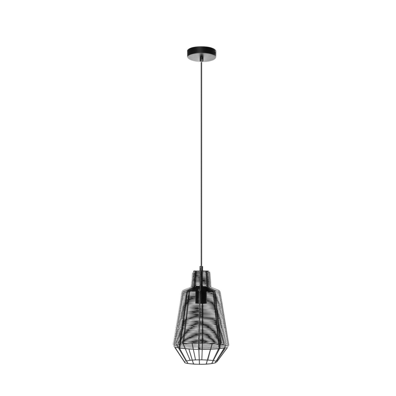Lucande Pendelleuchte Tinko 9920048 Retro Vintage Antik in Schwarz aus Alum günstig online kaufen
