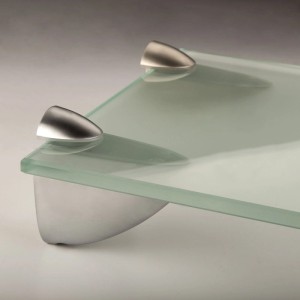 SOTECH Regalbodenträger PELIKAN Typ L Edelstahloptik