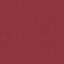 Roter Leinenstoff mit feiner Webstruktur, Material des vidaXL Babybetts mit Matratze.