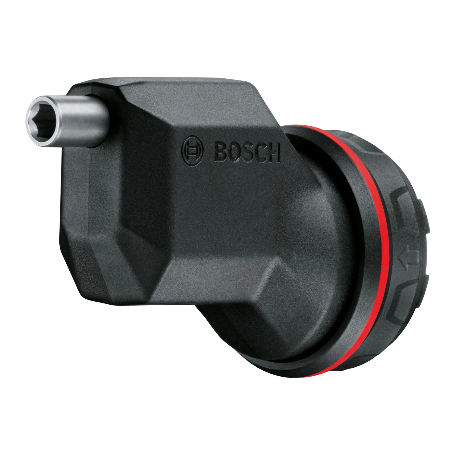 Bosch AdvancedDrill 18V-80 Solo Exzenteraufsatz für Akku-Bohrschrauber, schwarz.