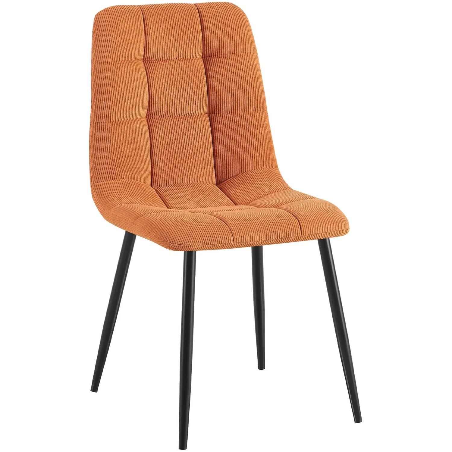 CLP Esszimmerstuhl Antibes Cordbezug Orange