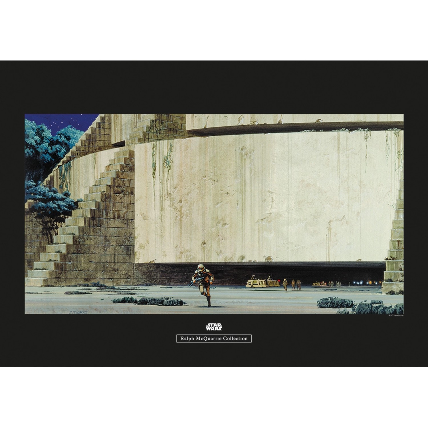 Komar Poster "Star Wars Classic RMQ Yavin Temple", Star Wars, (1 St.), Kind günstig online kaufen