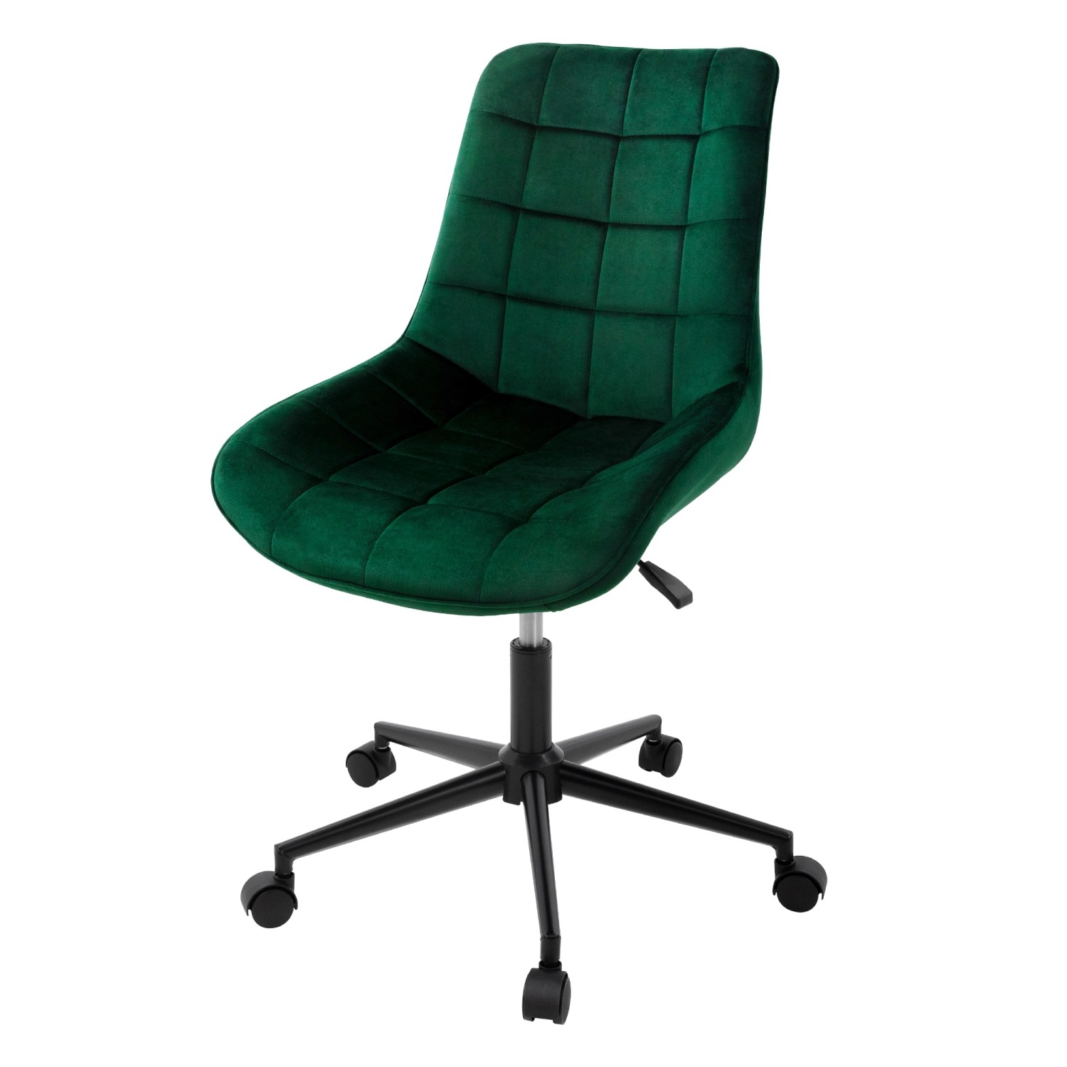 ML-Design Bürostuhl Grün Sitzfläche aus Samt Metallgestell Drehstuhl günstig online kaufen