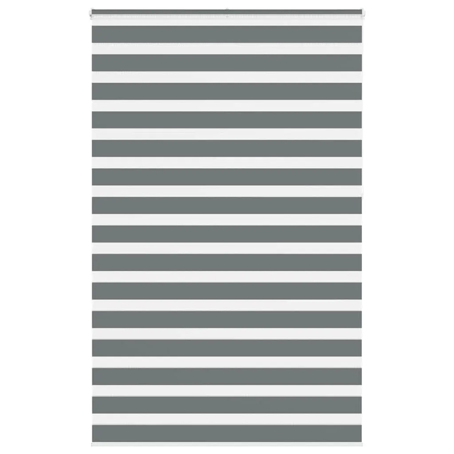 vidaXL Doppelrollo Dunkelgrau 145x230cm Stoffbreite 140,9 cm Polyester 4014 günstig online kaufen