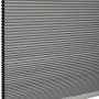 Graues Schöner Wohnen Thermo-Wabenplissee Sina, 50x130 cm, für Fenster, mit Wabenstruktur.