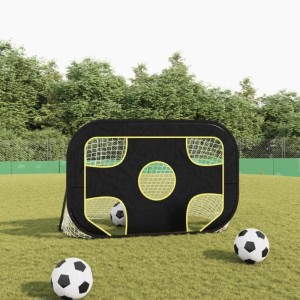 vidaXL Fußballtor mit Torwand 120x80x80 cm Polyester 93761