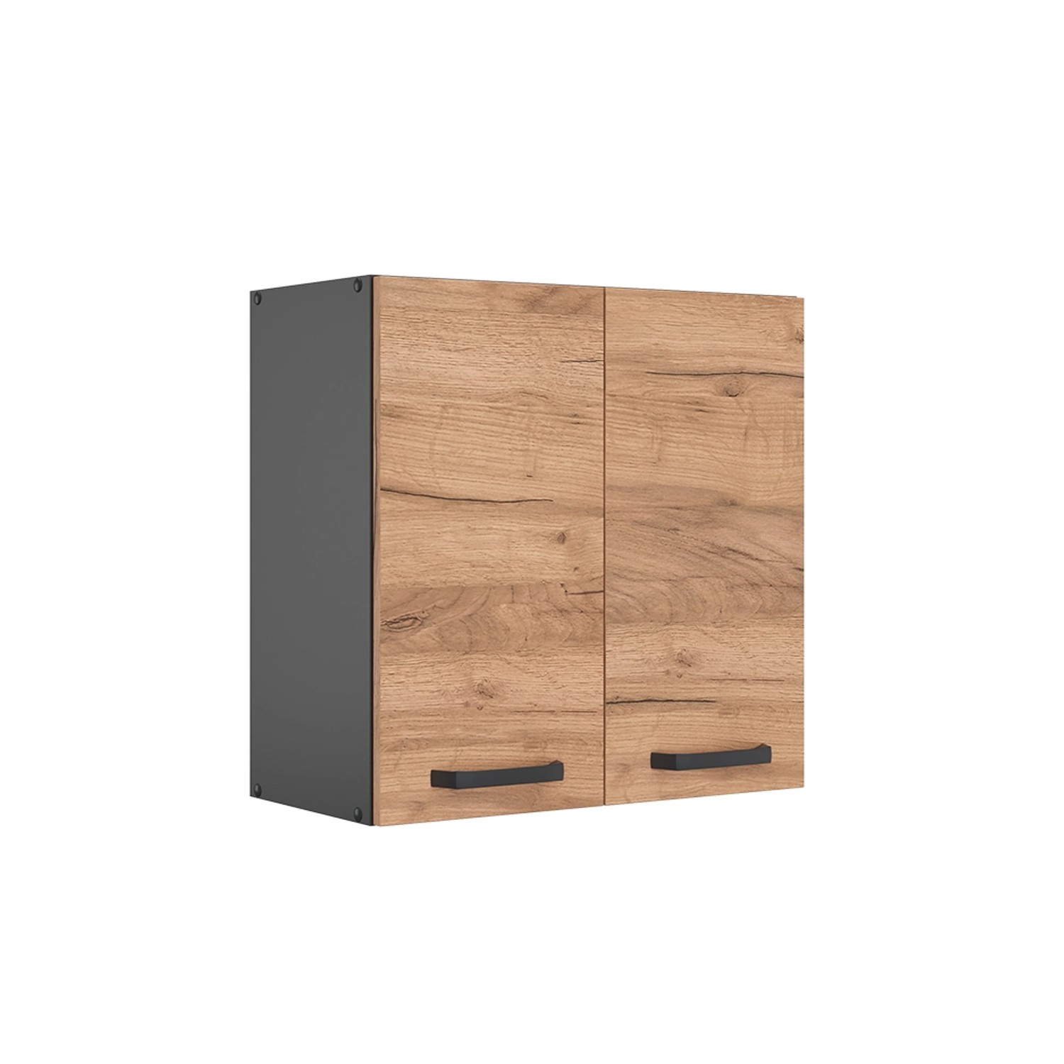 Vicco Hängeschrank R-Line Hängender Küchenschrank Goldkraft Eiche/Anthrazit 60 cm