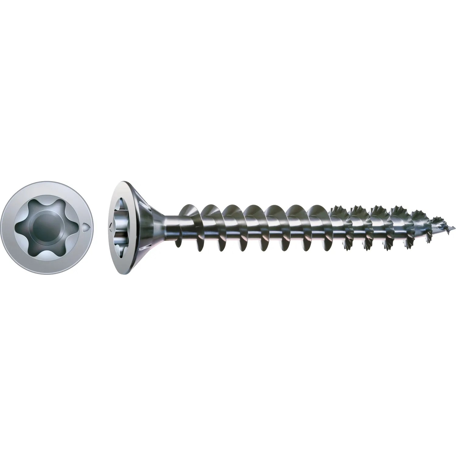 Spax Universalschraube Senkkopf, T-Star plus Antrieb, 3x16 mm, 300 Stück, für Holz, Kunststoff und Beton.