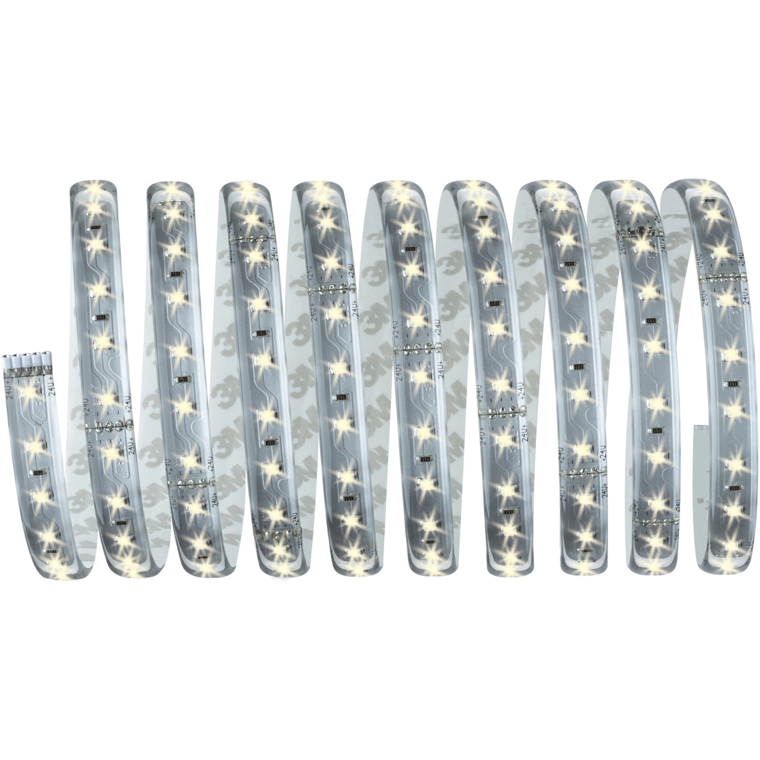 Paulmann LED-Strip MaxLED 500, 3m, warmweiß, flexibler LED Streifen für Innenräume.