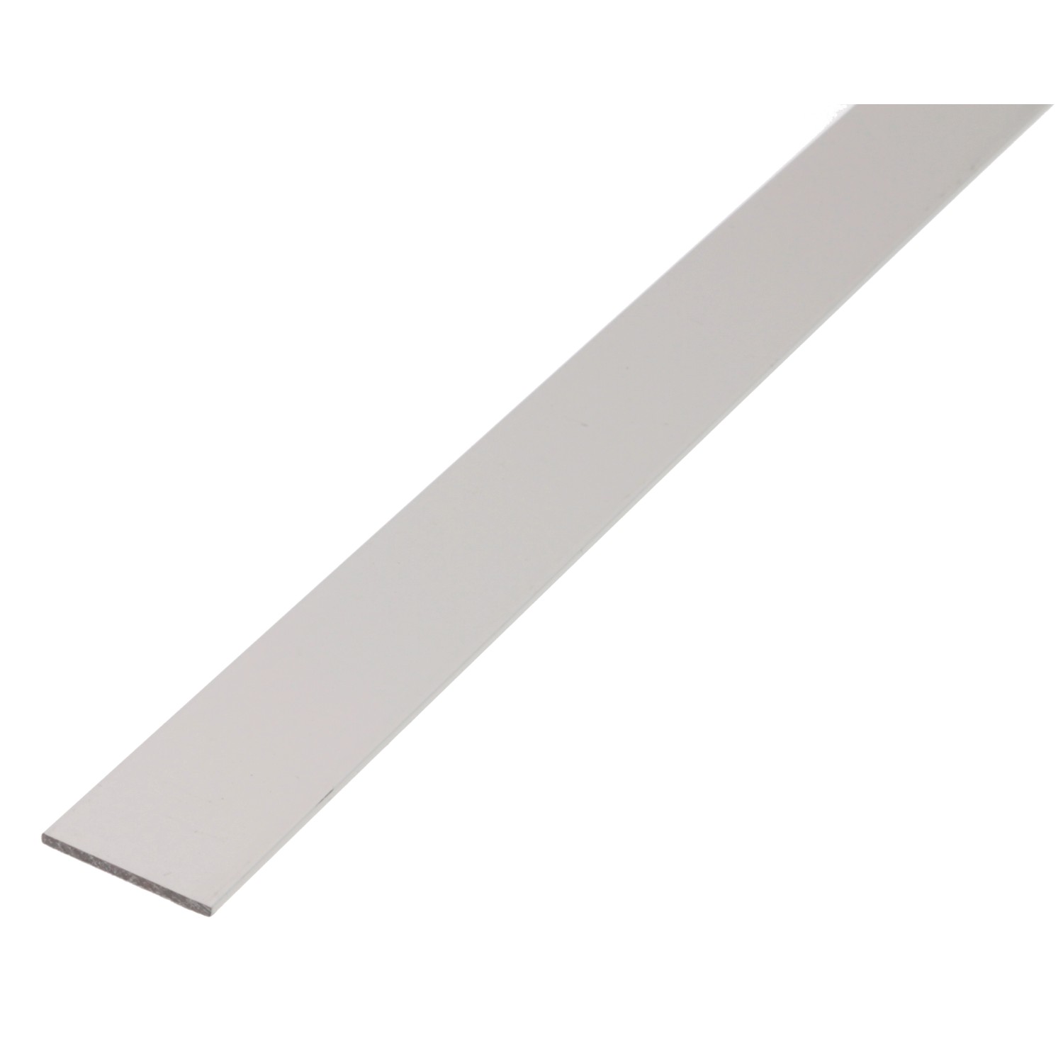 Flachstange Silber eloxiert 3 mm x 60 mm x 1000 mm