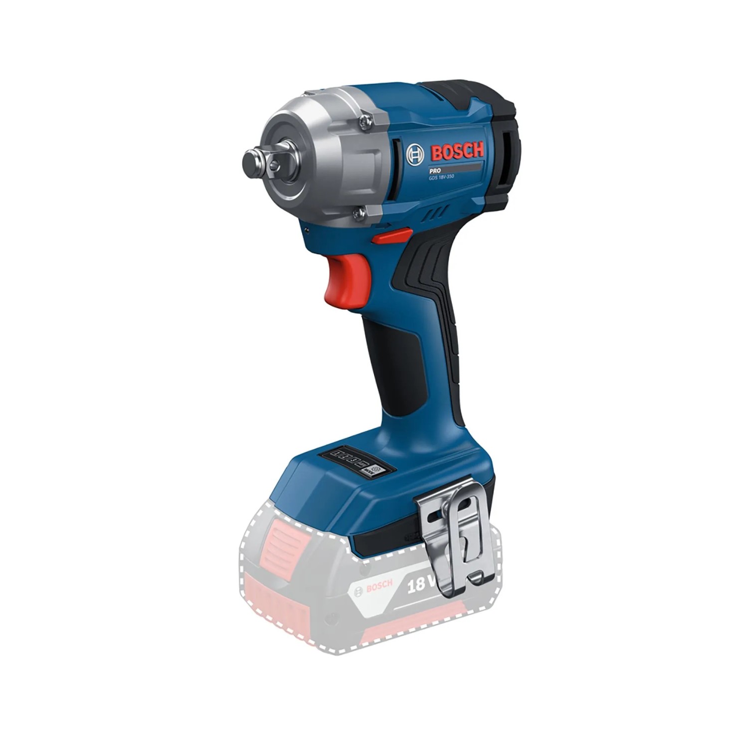Bosch Professional Akku-Drehschlagschrauber GDS 18V-350 Solo