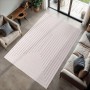 Ayyildiz In-/Outdoor-Teppich Doha creme, 120x170 cm, mit 3D-Design und Hoch-Tief-Effekt.