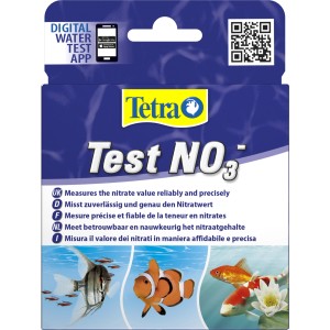 Tetra Wassertest Nitrat (NO3) für Aquarien und Teiche zur Bestimmung des Nitratwertes.